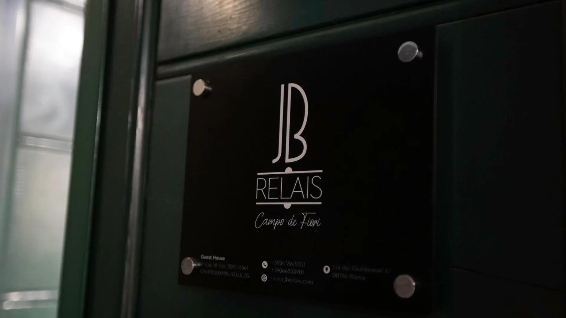 Jb Relais- Campo De' Fiori Panzió Róma Olaszország